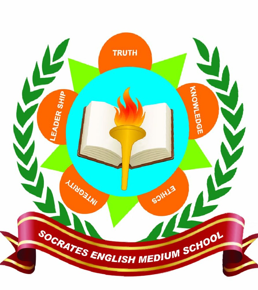 Socrates English Medium School logo